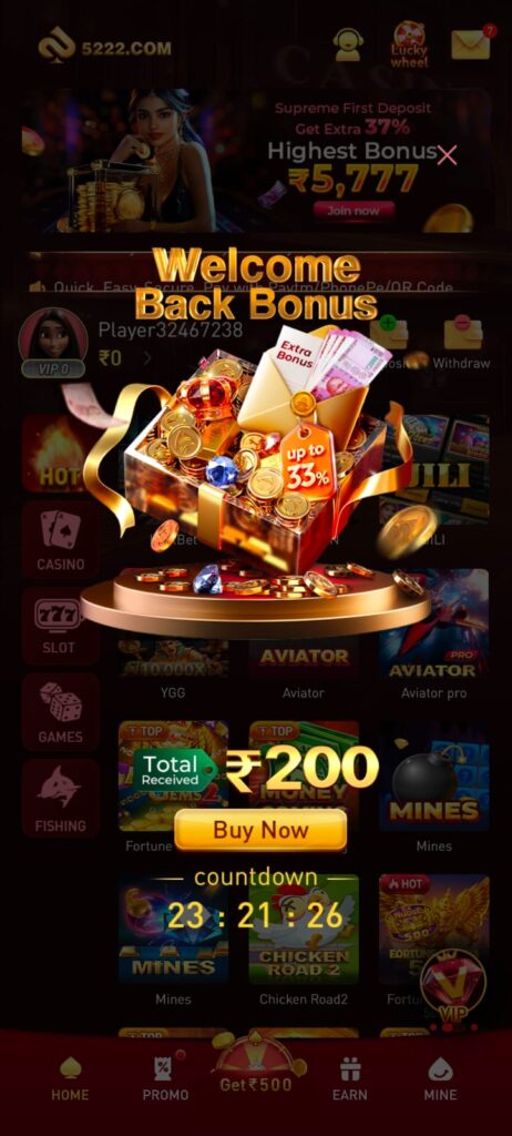 5222 slots