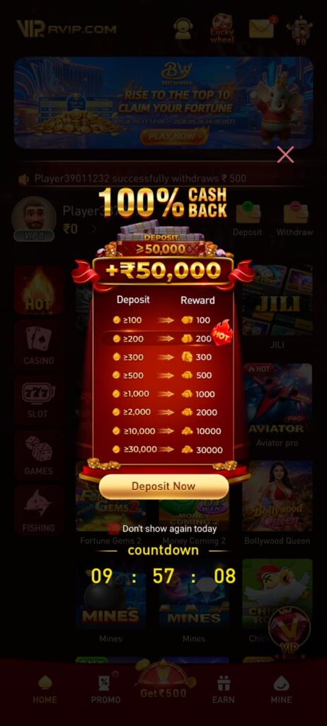 Rvip slots